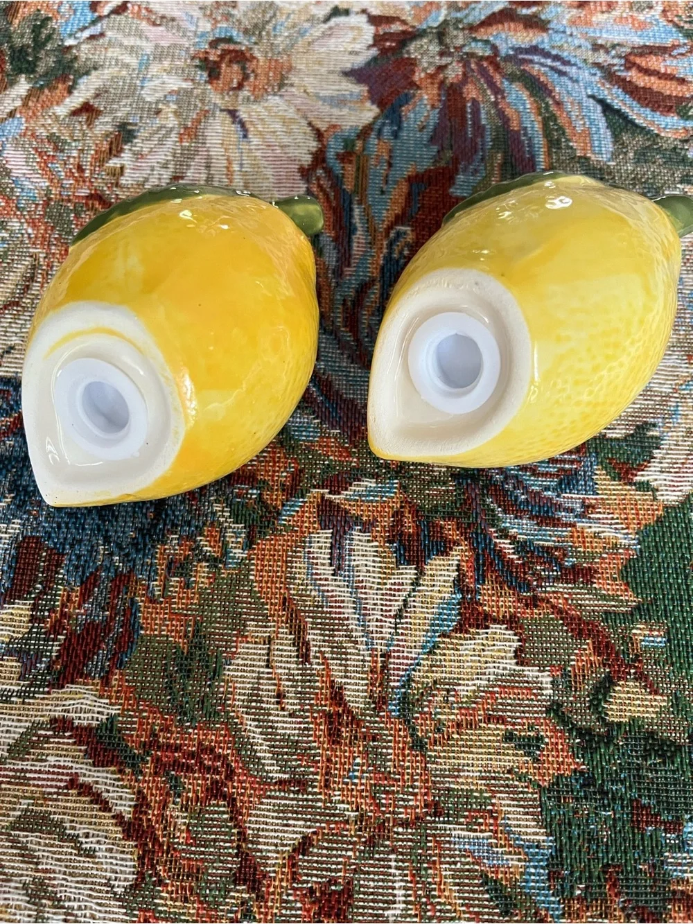 Lemon Salt and Pepper Shakers
